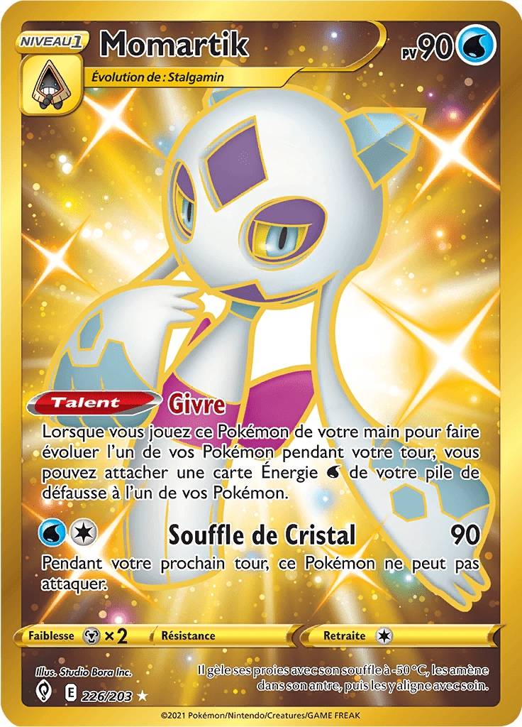 Momartik - EB Évolution Céleste - 226 - Full Art Gold