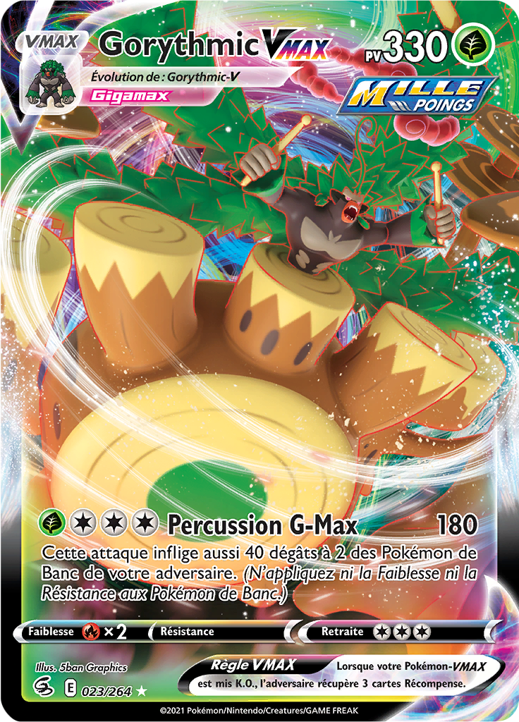 Gorythmic VMAX -  -  - Holographique rare VMAX