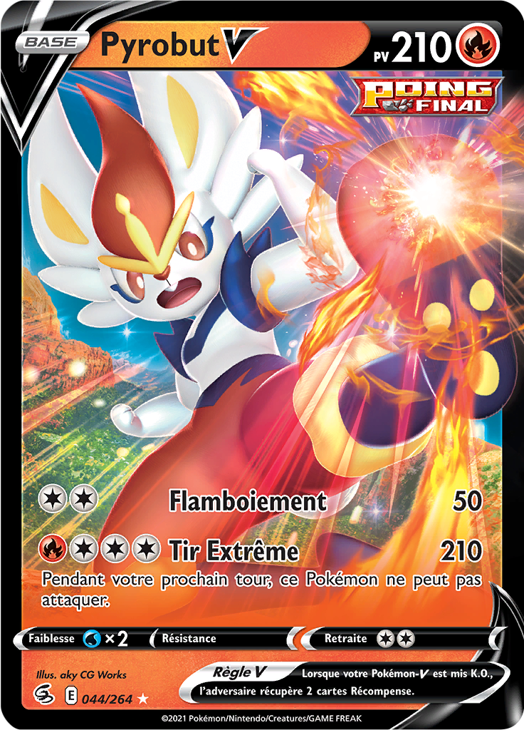 Pyrobut V -  -  - Holographique rare V