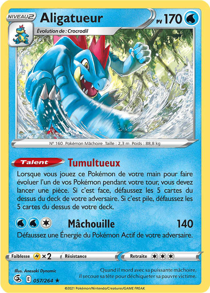Aligatueur -  -  - Holographique rare