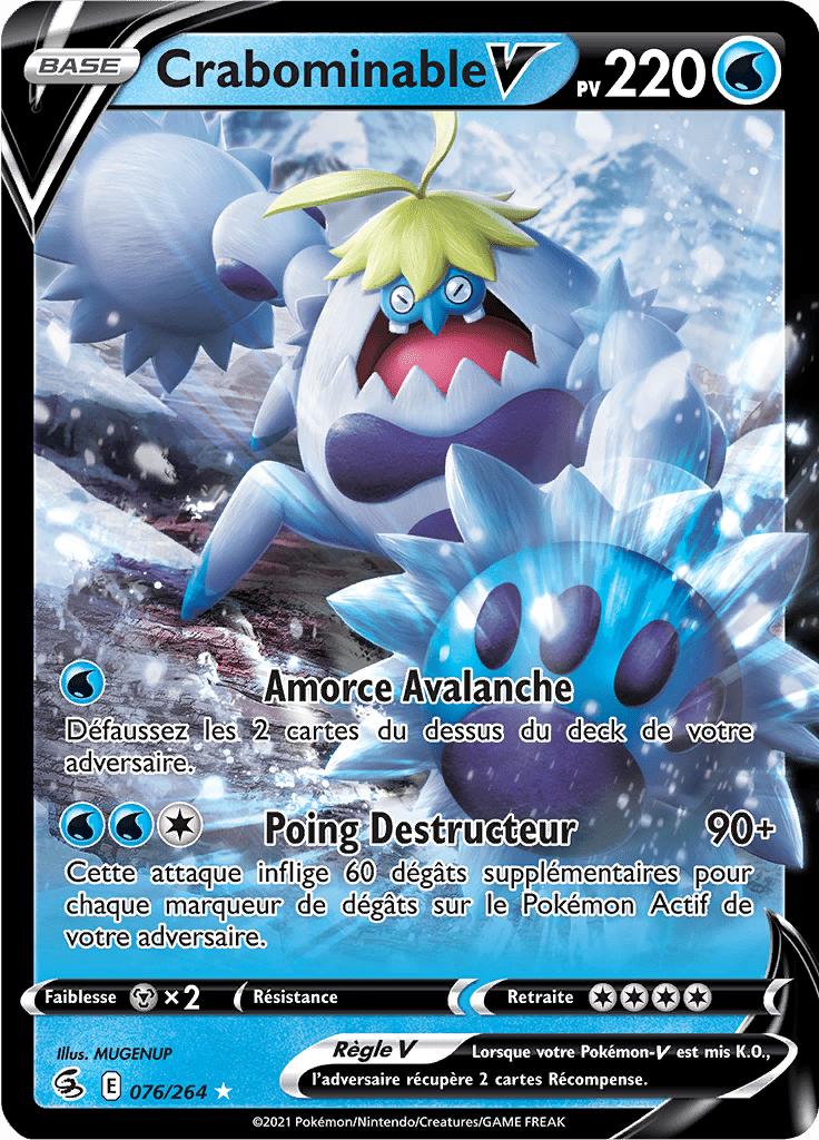 Crabominable V -  -  - Holographique rare V