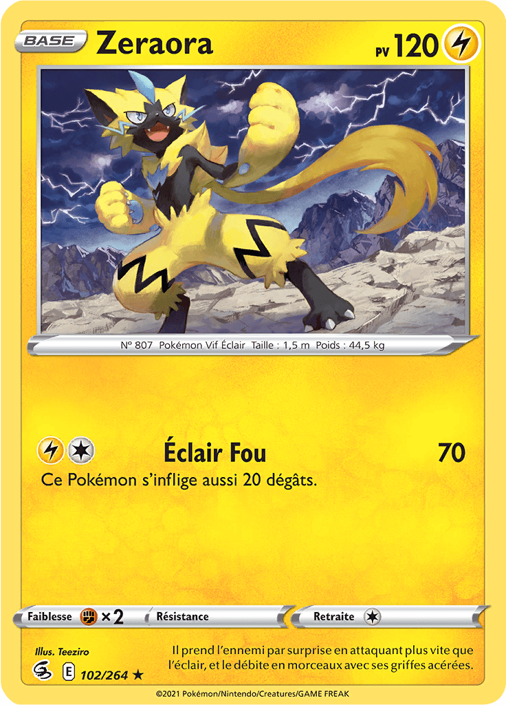 Zeraora -  -  - Rare