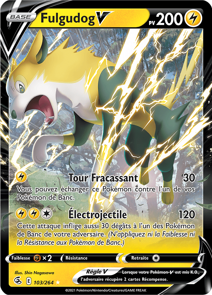 Fulgudog V -  -  - Holographique rare V