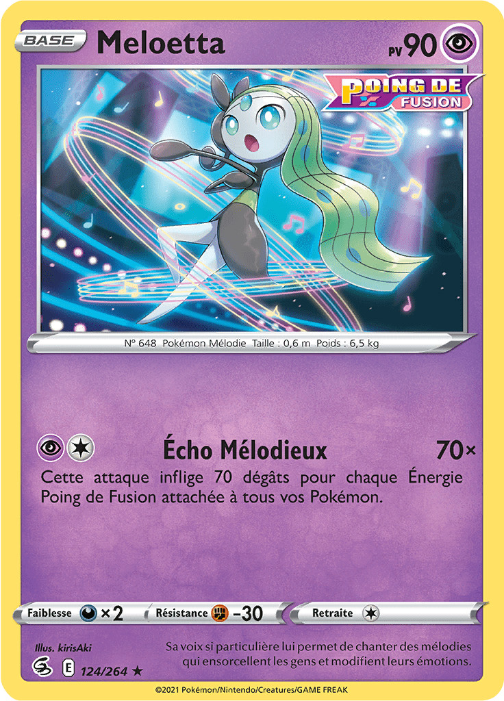 Meloetta -  -  - Rare