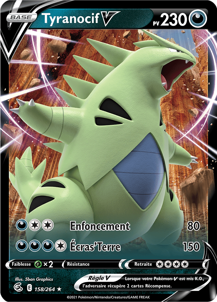 Tyranocif V -  -  - Holographique rare V