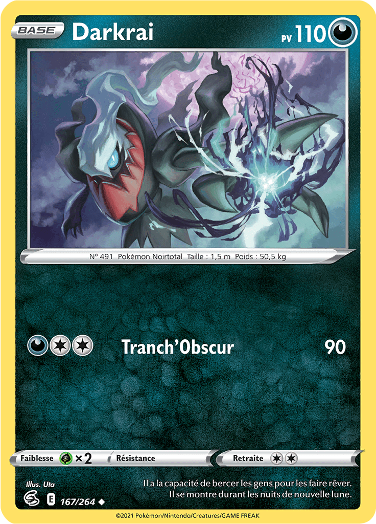 Darkrai -  -  - Peu commune