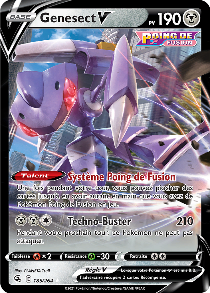 Genesect V -  -  - Holographique rare V