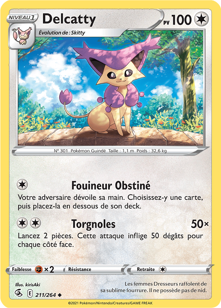 Delcatty -  -  - Peu commune