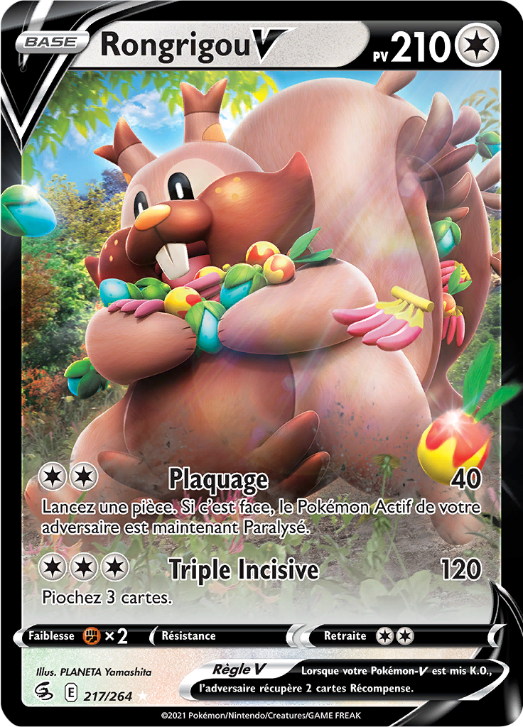 Rongrigou V -  -  - Holographique rare V