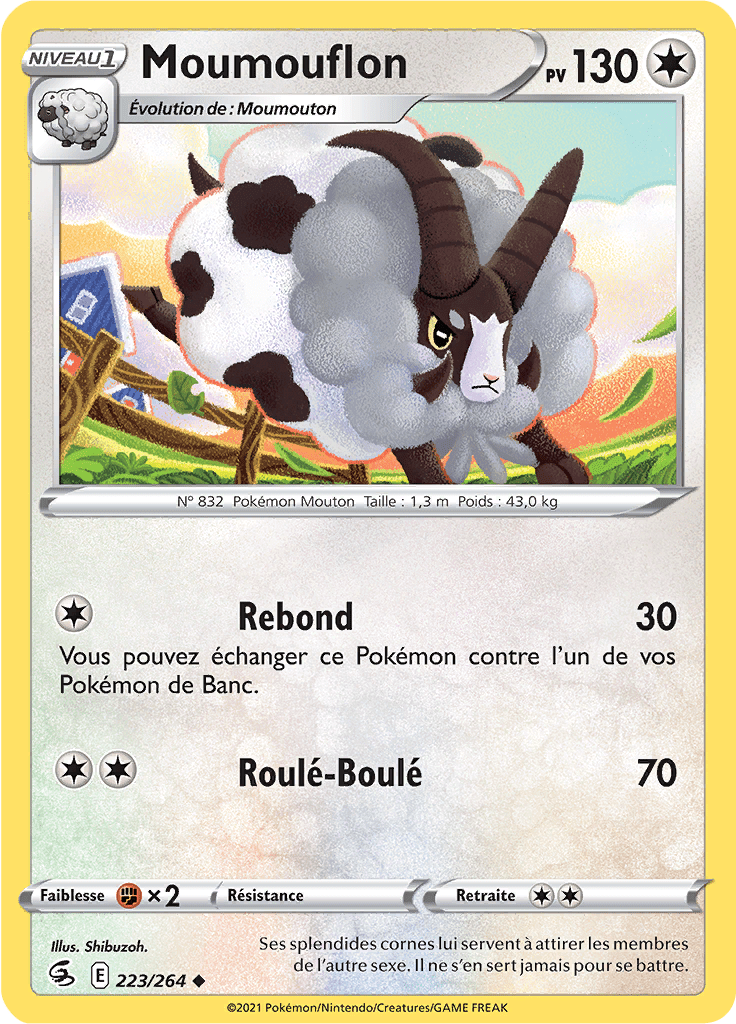 Moumouflon -  -  - Peu commune