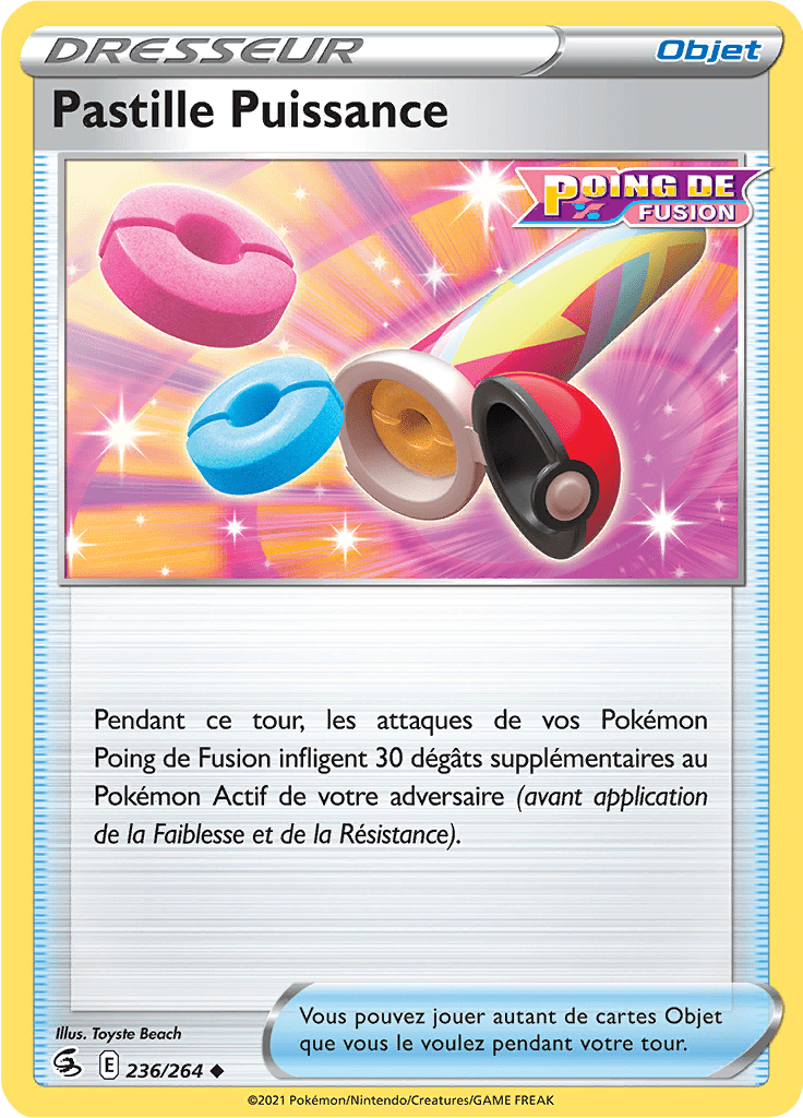 Pastille Puissance -  -  - Peu commune