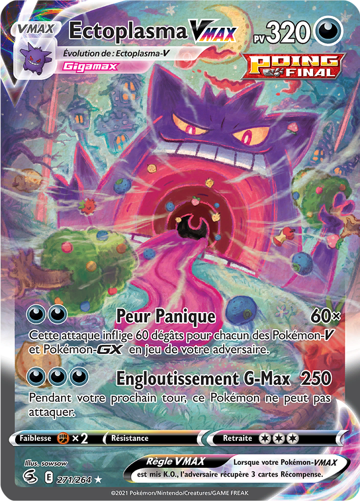 Ectoplasma VMAX -  -  - Secrète rare