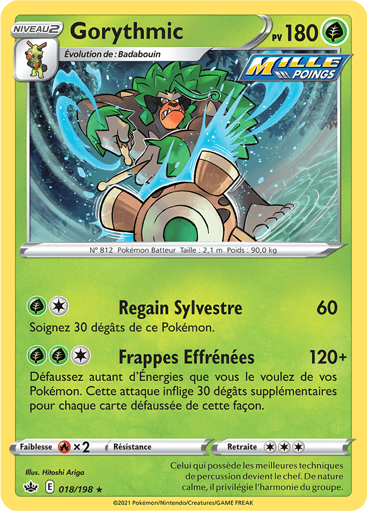 Gorythmic - EB Règne de Glace - 018 - Holographique rare