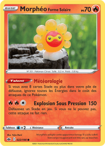 Morphéo Forme Solaire - EB Règne de Glace - 022 - Commune