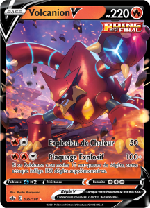 Volcanion V - EB Règne de Glace - 025 - Holographique rare V
