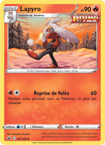 Lapyro - EB Règne de Glace - 027 - Peu commune