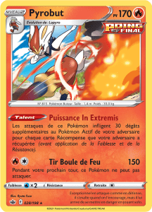 Pyrobut - EB Règne de Glace - 028 - Holographique rare