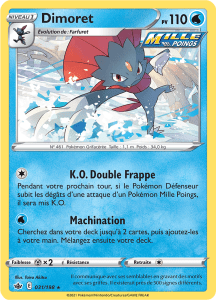 Dimoret - EB Règne de Glace - 031 - Holographique rare