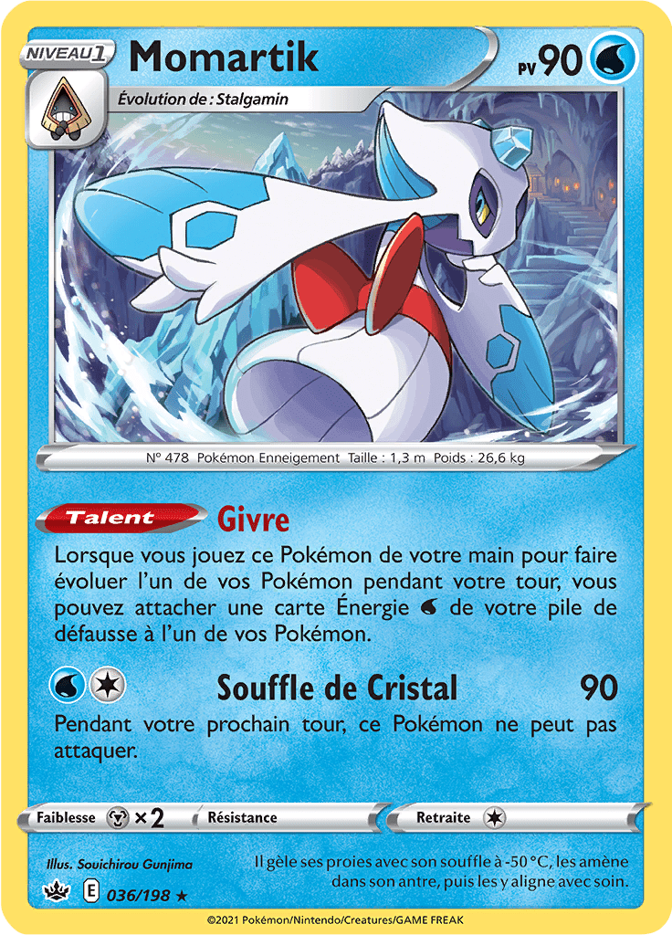 Momartik - EB Règne de Glace - 036 - Holographique rare