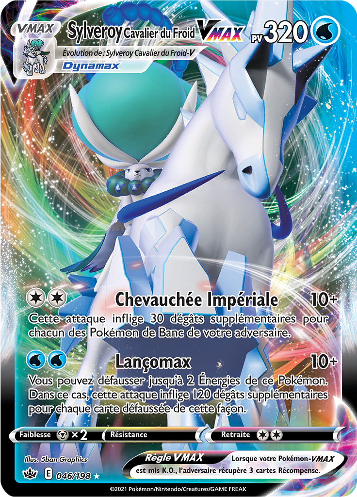 Sylveroy Cavalier du Froid V - EB Règne de Glace - 046 - Holographique rare VMAX