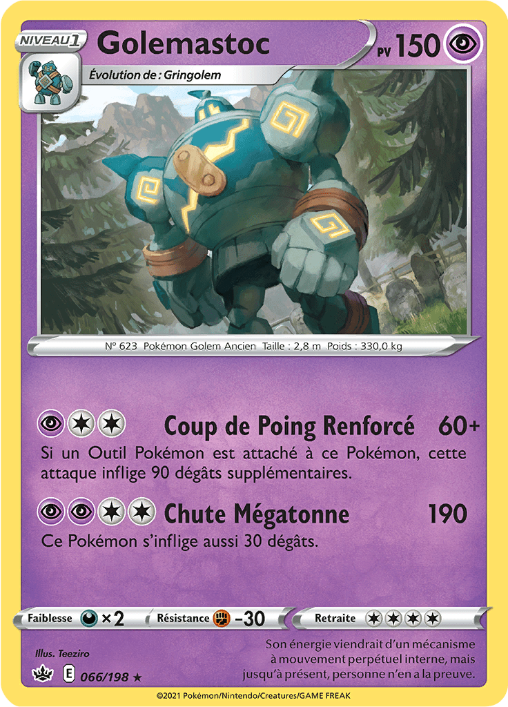 Golemastoc - EB Règne de Glace - 066 - Rare