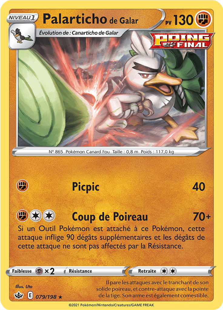 Palarticho de Galar - EB Règne de Glace - 079 - Rare