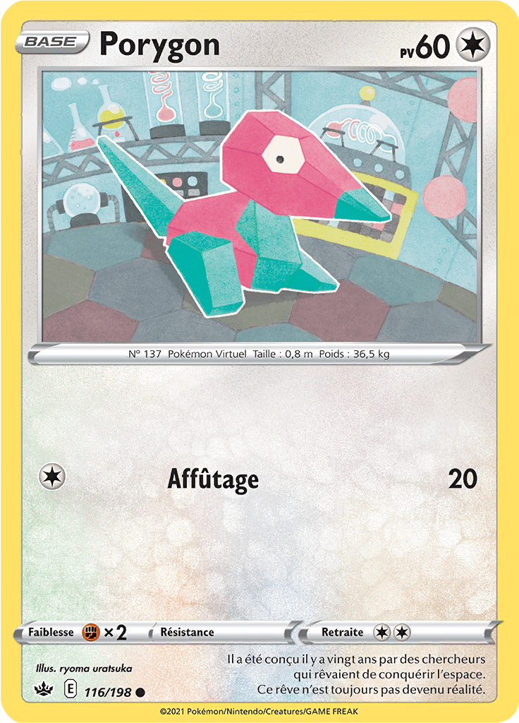 Porygon - EB Règne de Glace - 116 - Commune