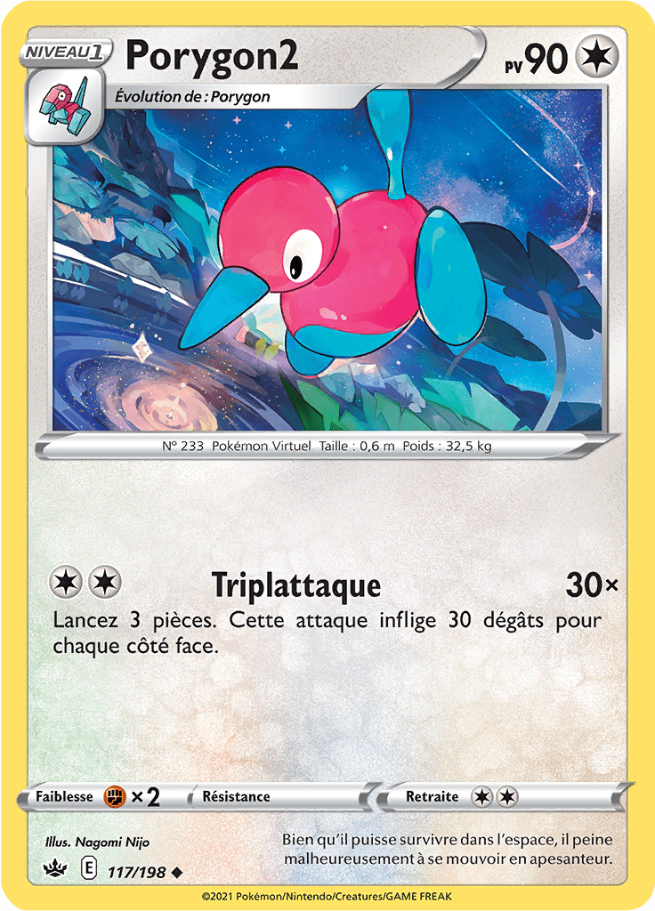 Porygon2 - EB Règne de Glace - 117 - Peu commune