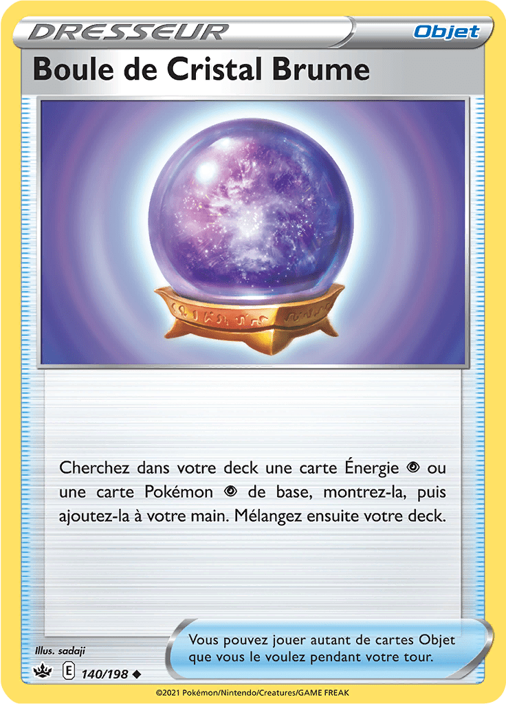 Boule de Cristal Brume - EB Règne de Glace - 140 - Peu commune