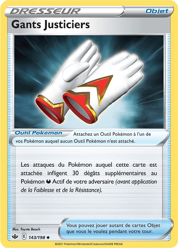 Gants Justiciers - EB Règne de Glace - 143 - Peu commune