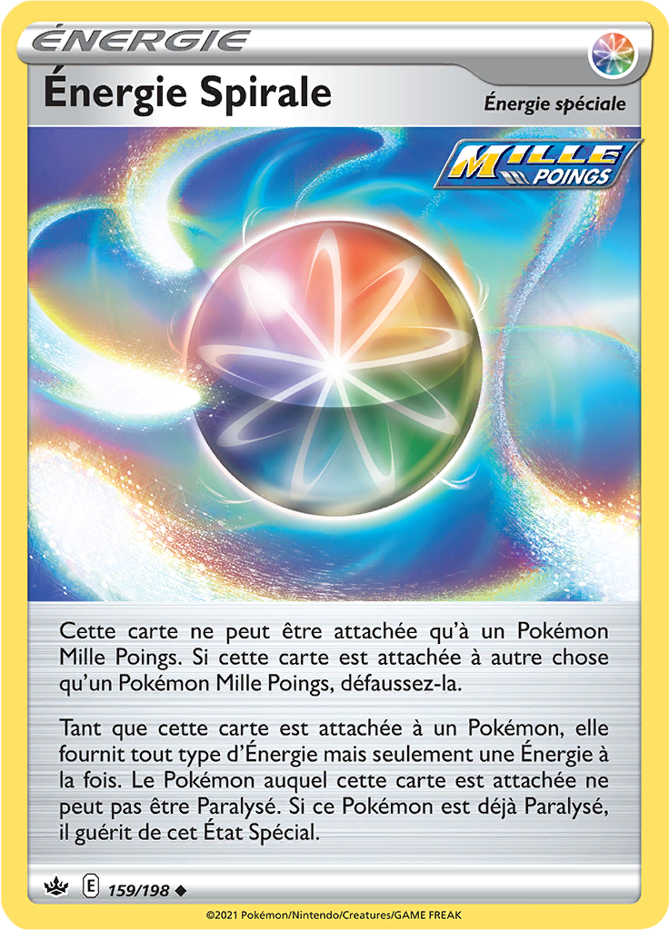 Énergie Spirale - EB Règne de Glace - 159 - Peu commune