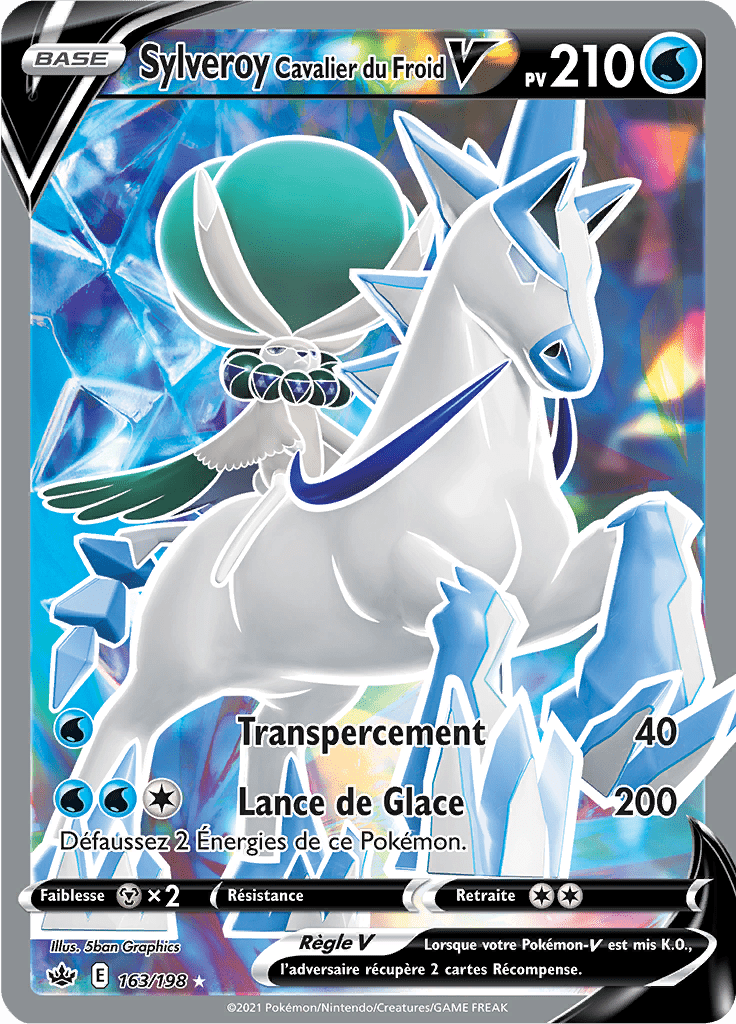 Sylveroy Cavalier du Froid V - EB Règne de Glace - 163 - V Full Art