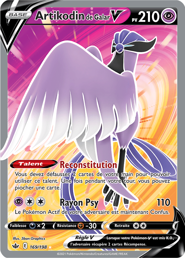 Artikodin de Galar V - EB Règne de Glace - 169 - V Full Art