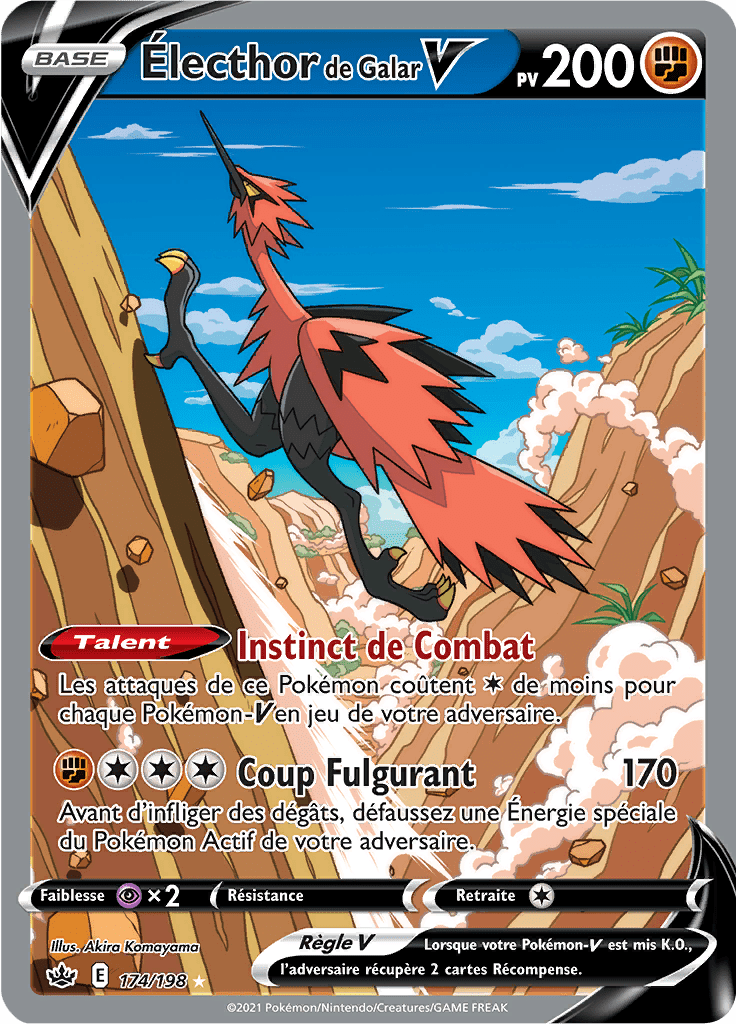Électhor de Galar V - EB Règne de Glace - 174 - Alternate