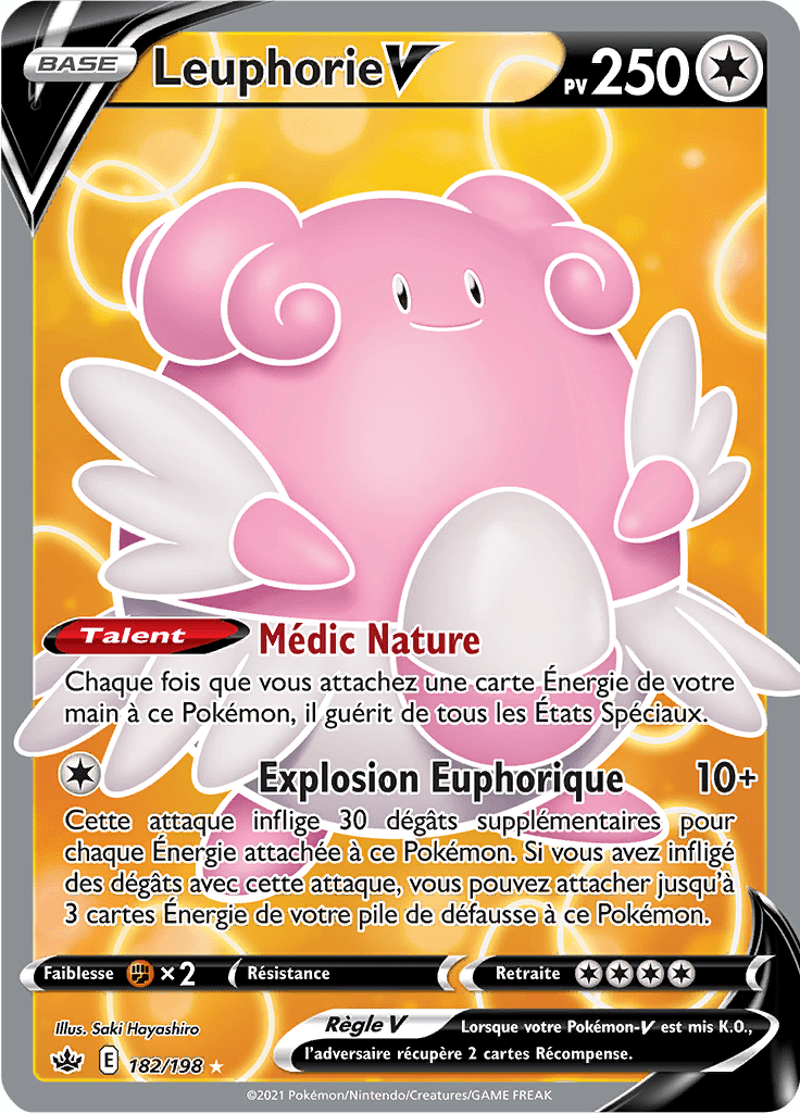 Leuphorie V - EB Règne de Glace - 182 - V Full Art