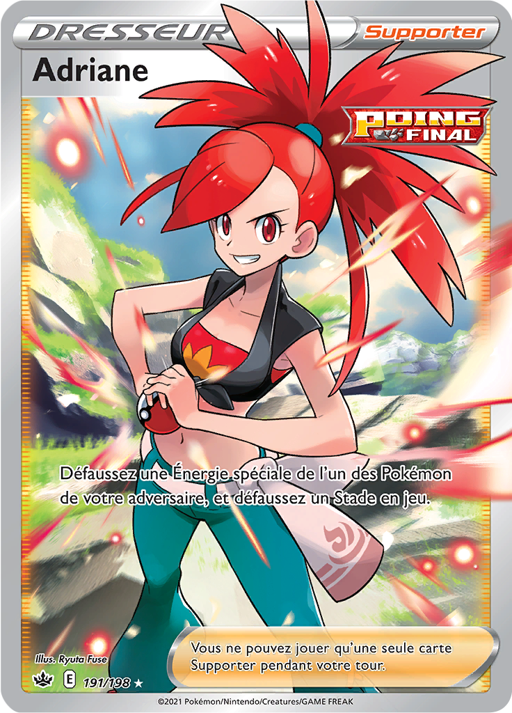 Adriane - EB Règne de Glace - 191 - Trainer Full Art