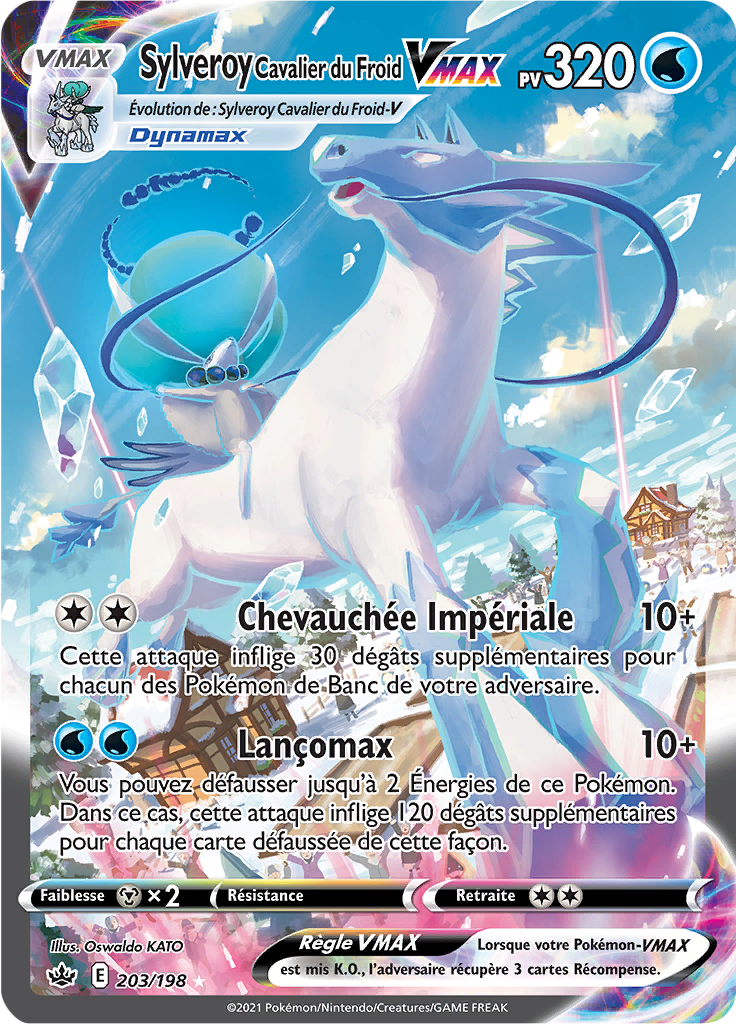 Sylveroy Cavalier du Froid V - EB Règne de Glace - 203 - Full Art Gold