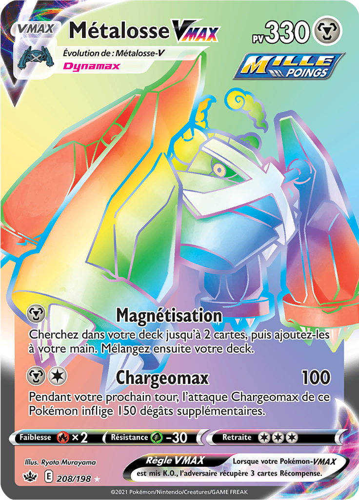 Métalosse V - EB Règne de Glace - 208 - Arc-en-ciel rare