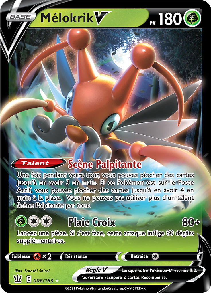 Mélokrik V - EB Styles de Combat - 006 - Holographique rare V