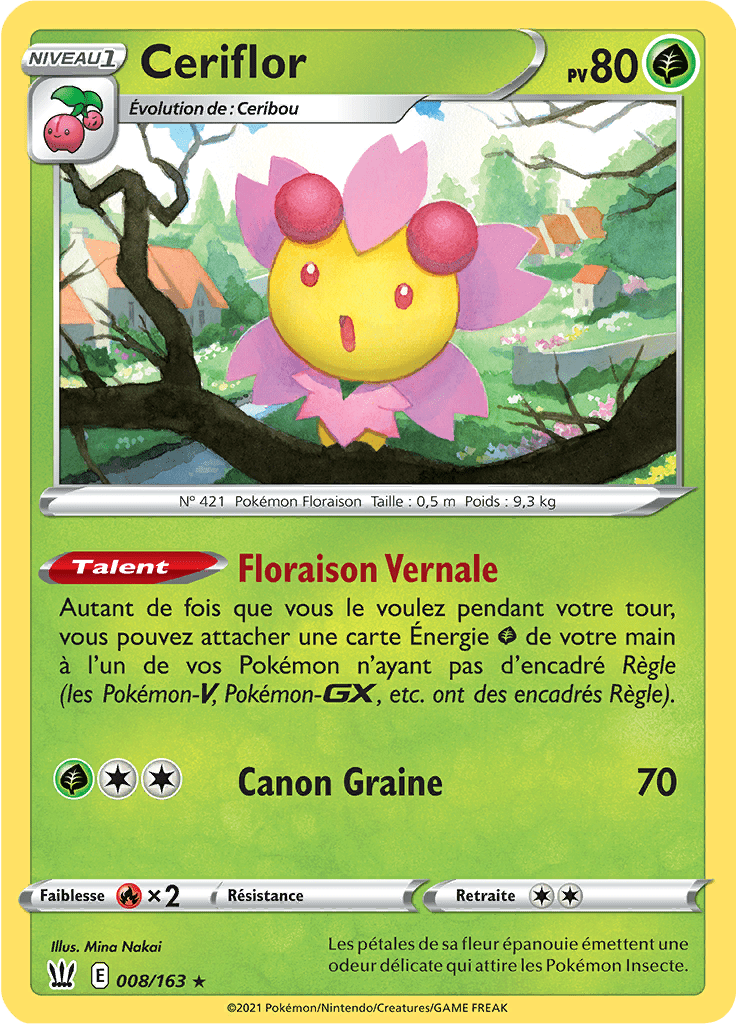 Ceriflor - EB Styles de Combat - 008 - Holographique rare