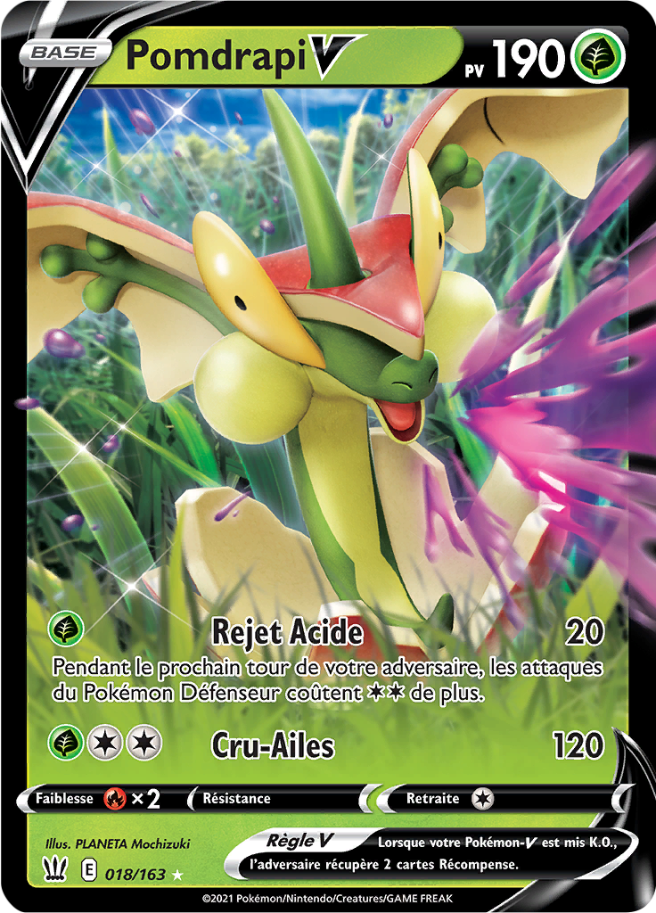 Pomdrapi V - EB Styles de Combat - 018 - Holographique rare V