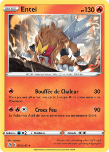 Entei - EB Styles de Combat - 020 - Rare