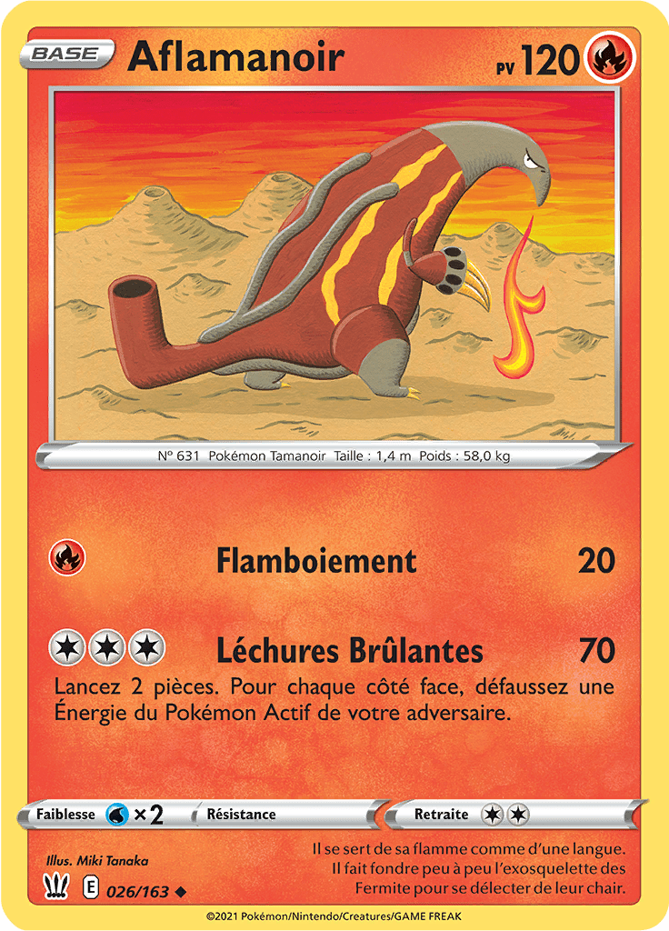 Aflamanoir - EB Styles de Combat - 026 - Peu commune