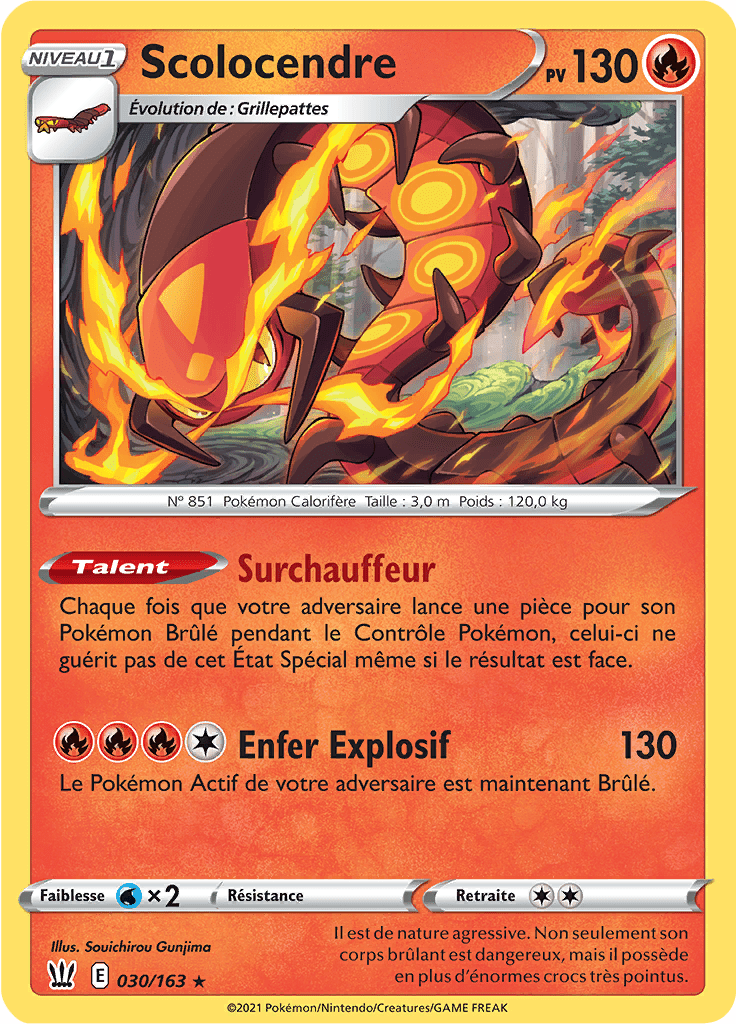 Scolocendre - EB Styles de Combat - 030 - Rare