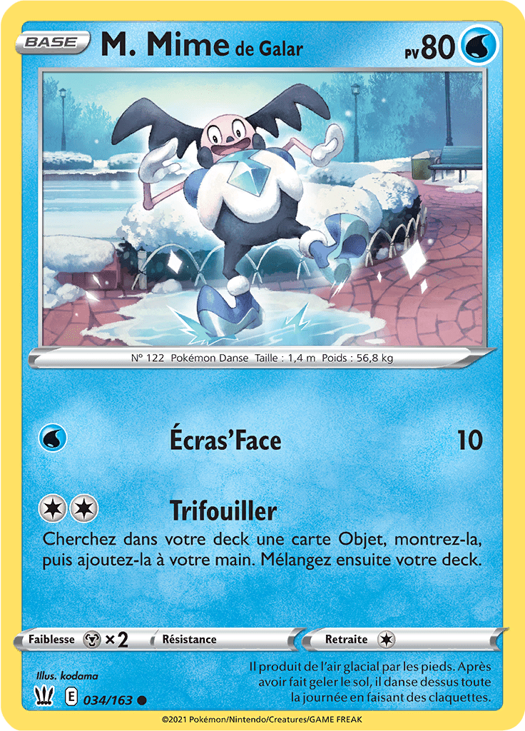 M. Mime de Galar - EB Styles de Combat - 034 - Commune