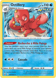 Octillery - EB Styles de Combat - 037 - Holographique rare