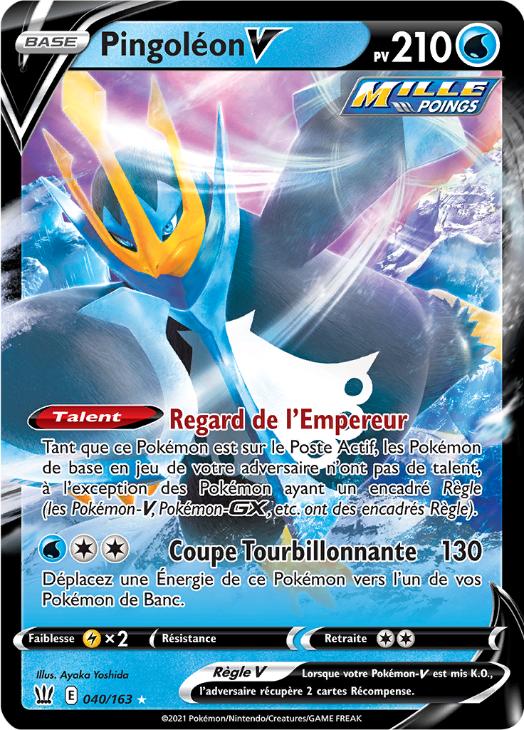 Pingoléon V - EB Styles de Combat - 040 - Holographique rare V