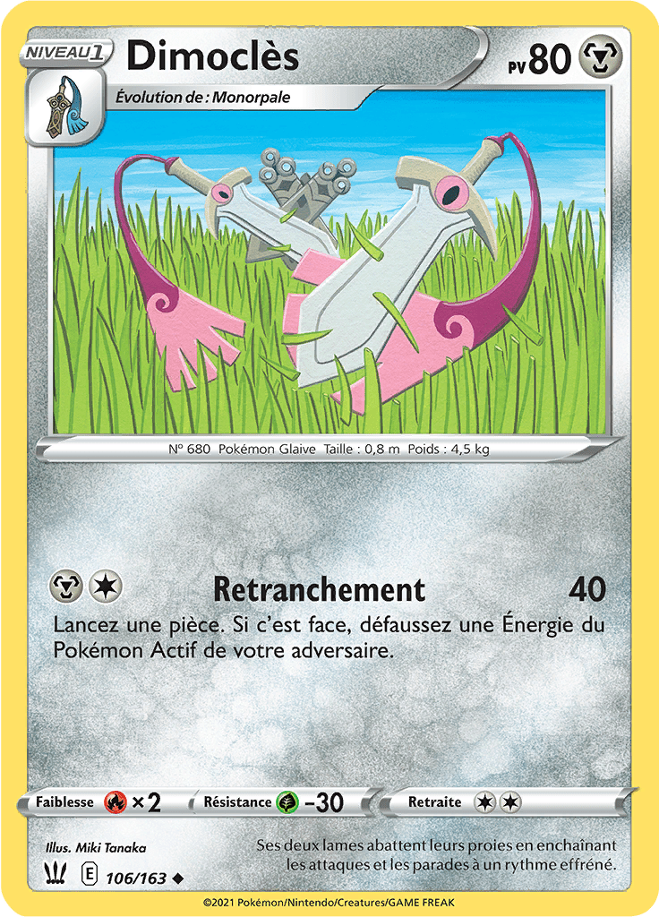 Dimoclès - EB Styles de Combat - 106 - Peu commune