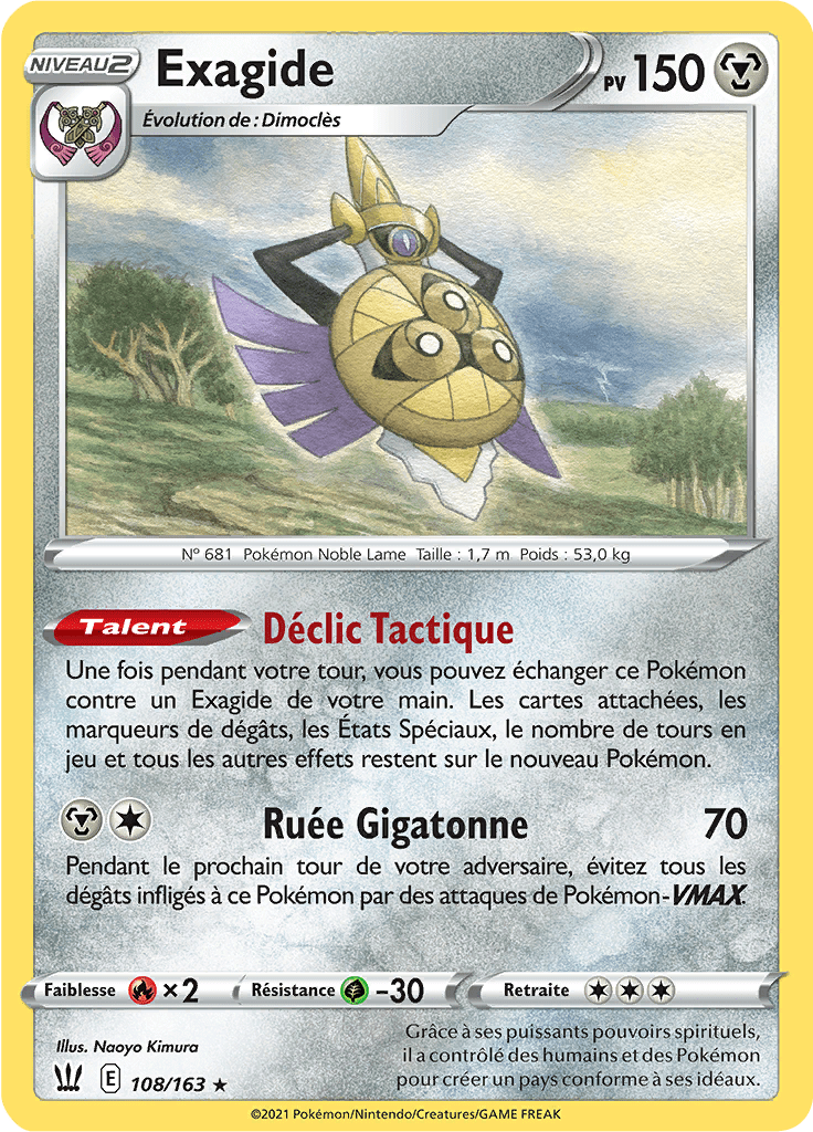 Exagide - EB Styles de Combat - 108 - Rare