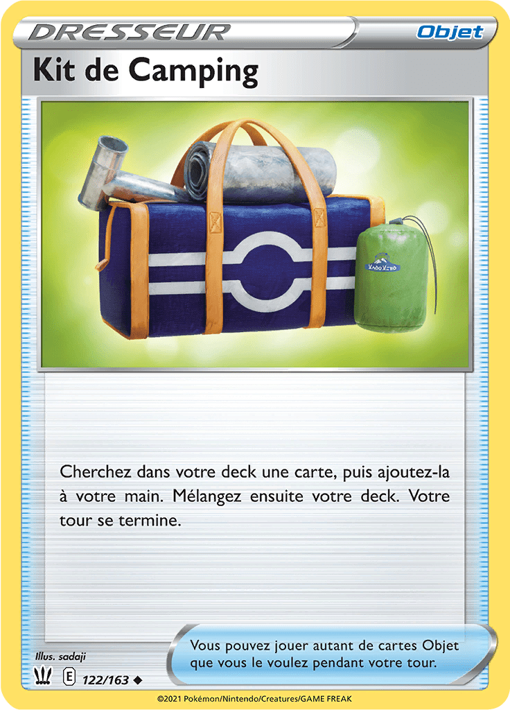 Kit de Camping - EB Styles de Combat - 122 - Peu commune
